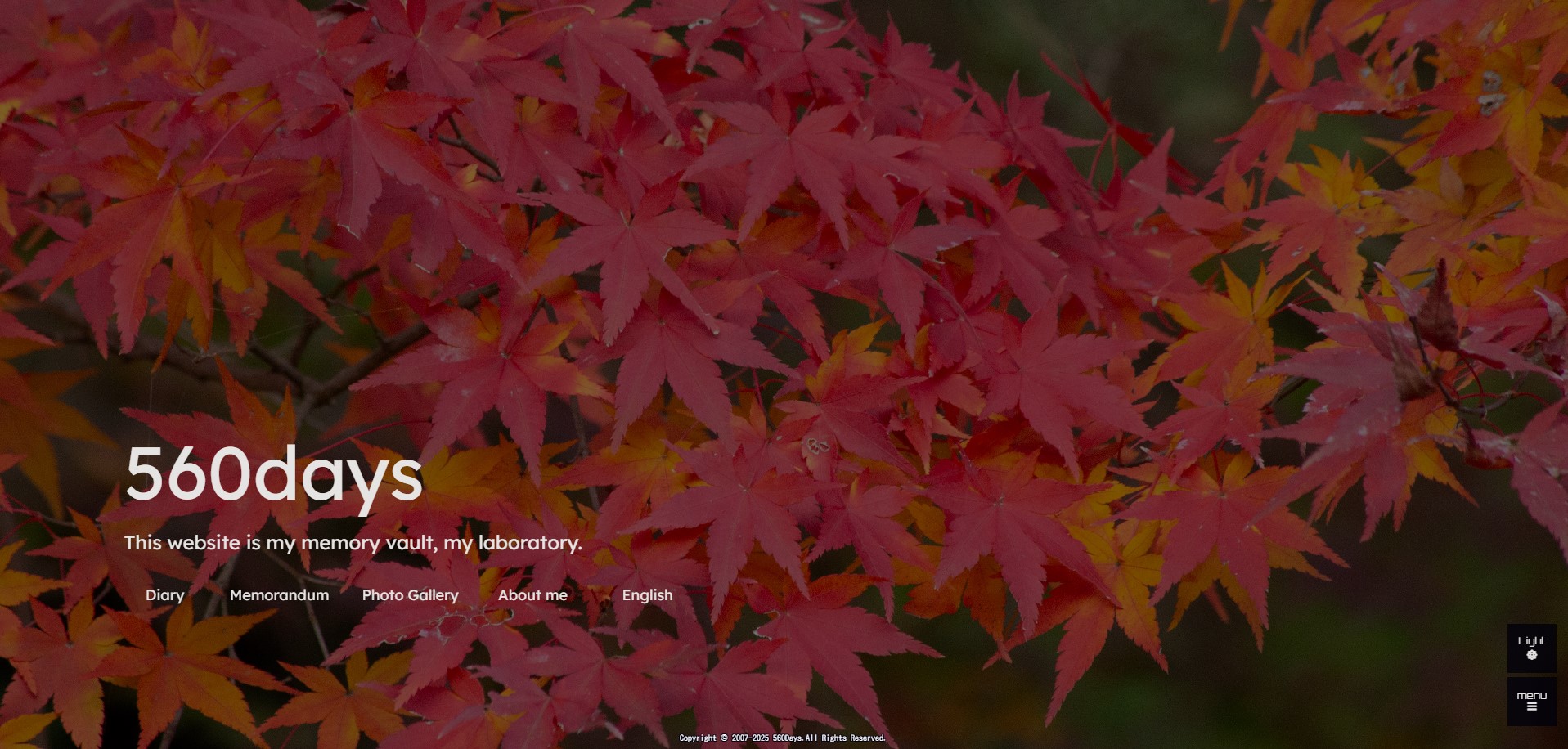 制作実績:個人ブログ