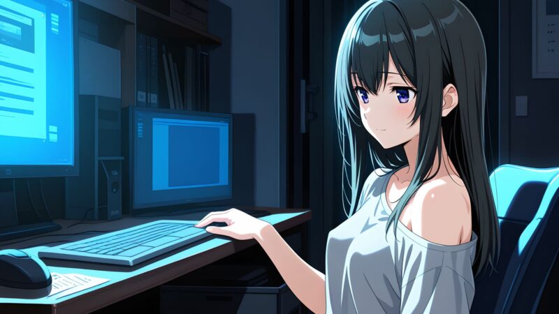 カーディガンを消すのに全力を尽くす