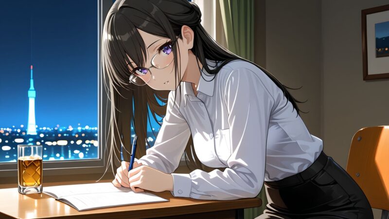 眼鏡はかけるか外すかの二択だった ── 画像生成AIが小道具を再現できない理由